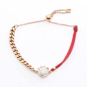 Swarovski Dragon & Phoenix Crystal Cotton Cord Bracelet